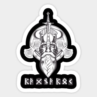 Viking Ragnarok Sticker